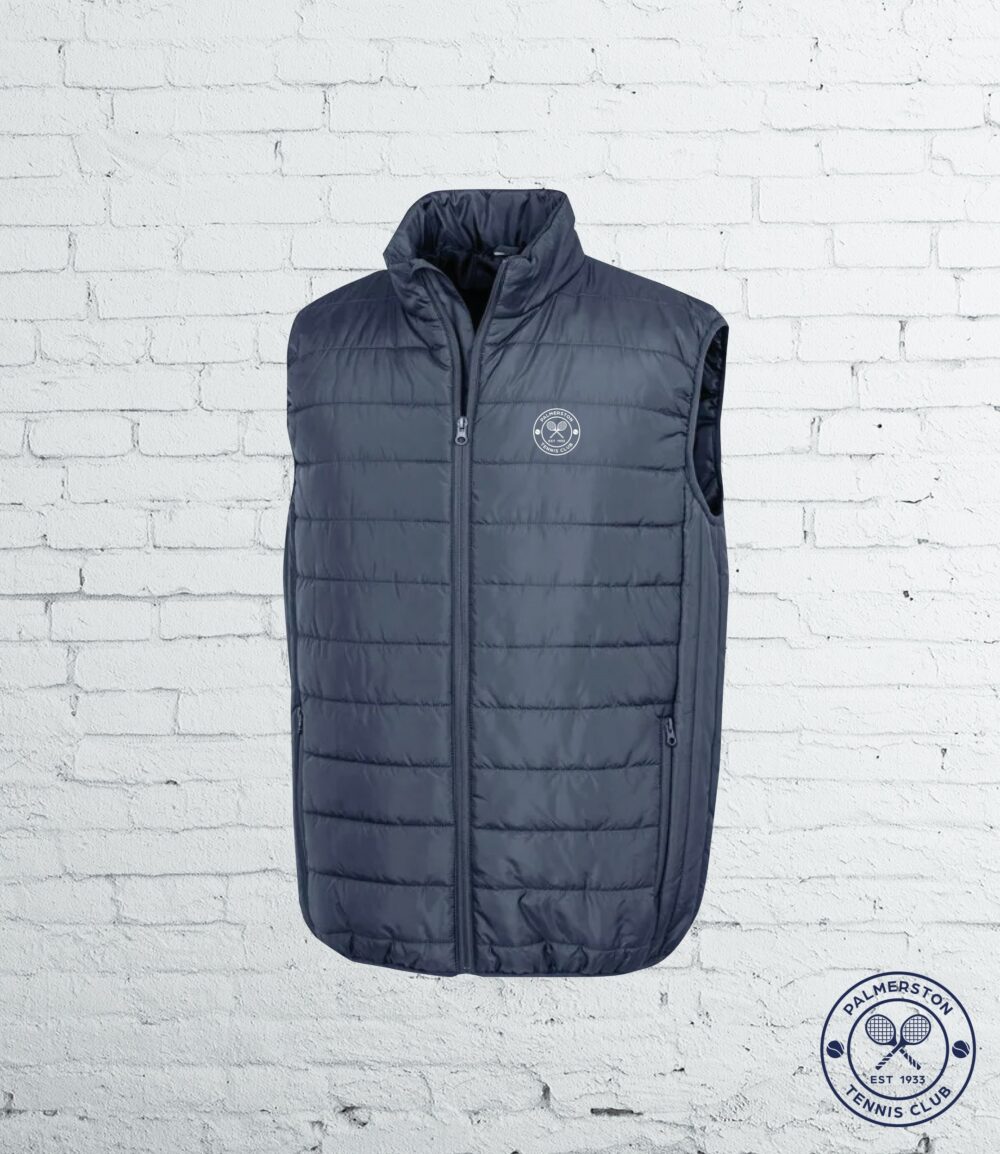 Palmerston Tennis Club Navy Gilet